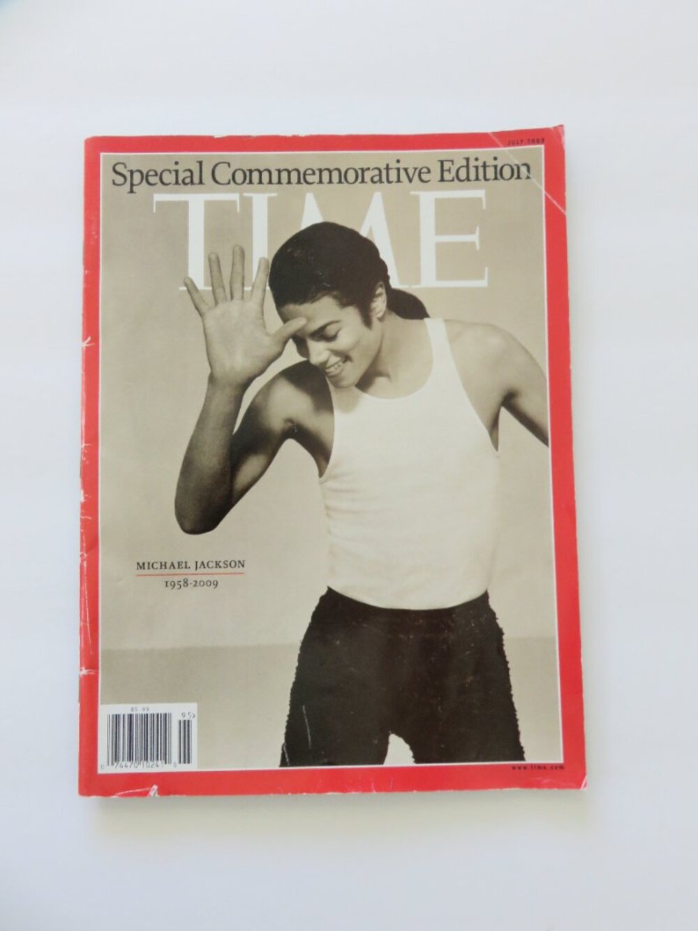 (#111) Michael Jackson Time 1958-2009 Magazine